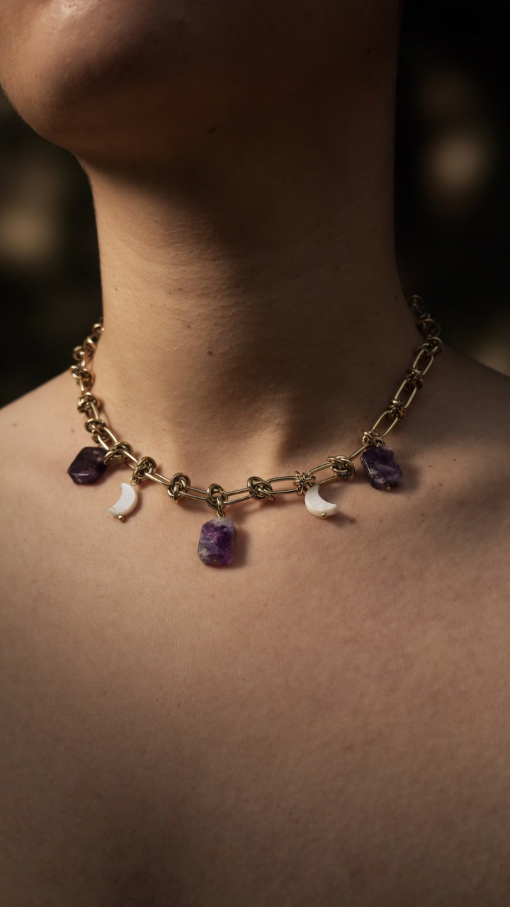 Collier « Clair de Lune »