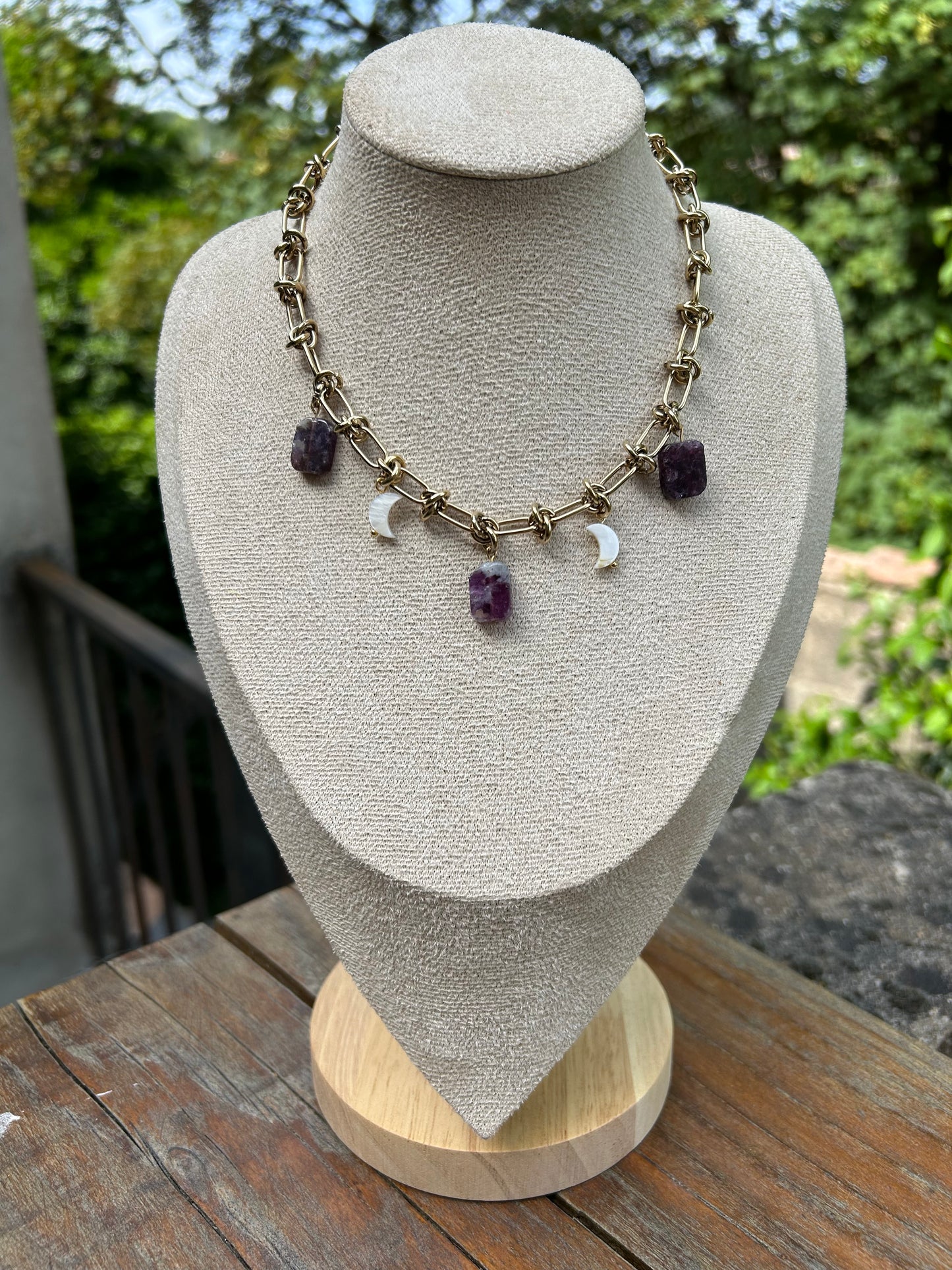 Collier « Clair de Lune »