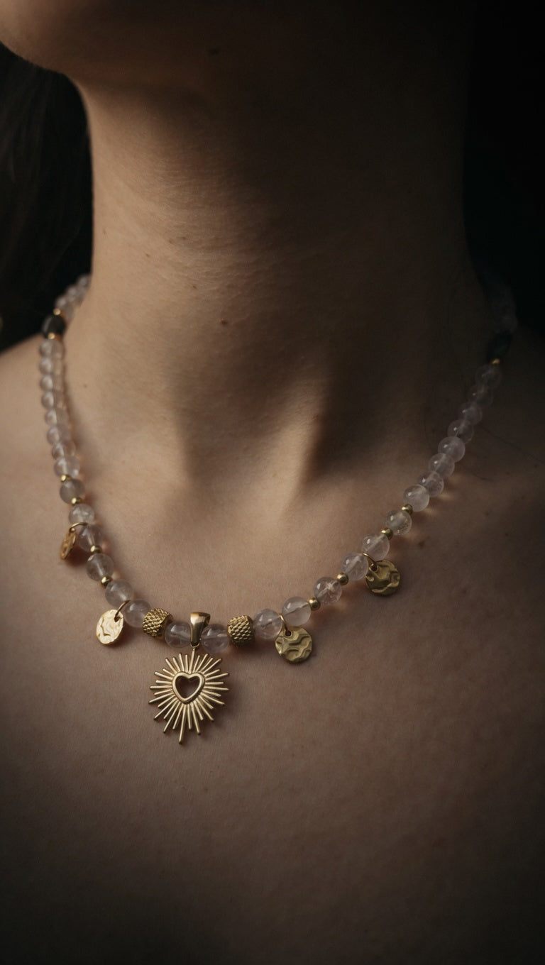 Collier « Rayonnement du Cœur »