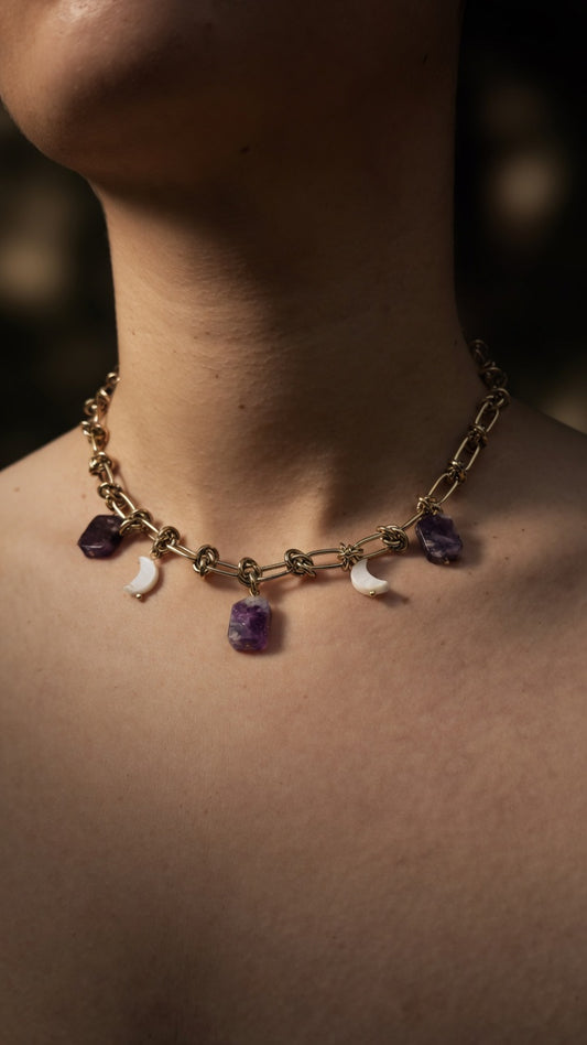 Collier « Clair de Lune »