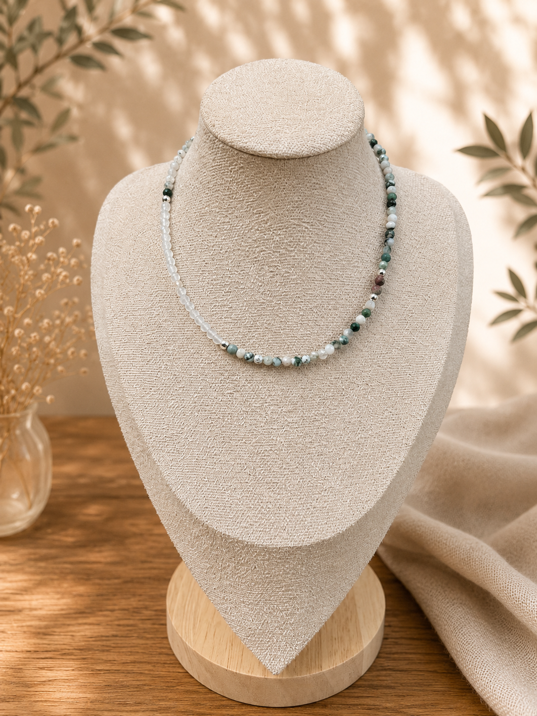 Collier « Racines & Lumière »