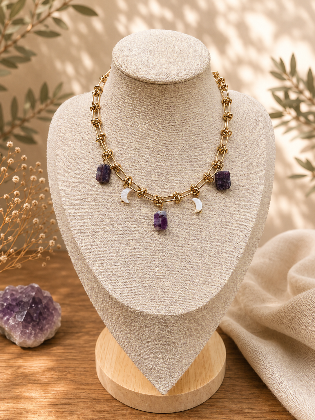 Collier « Clair de Lune »