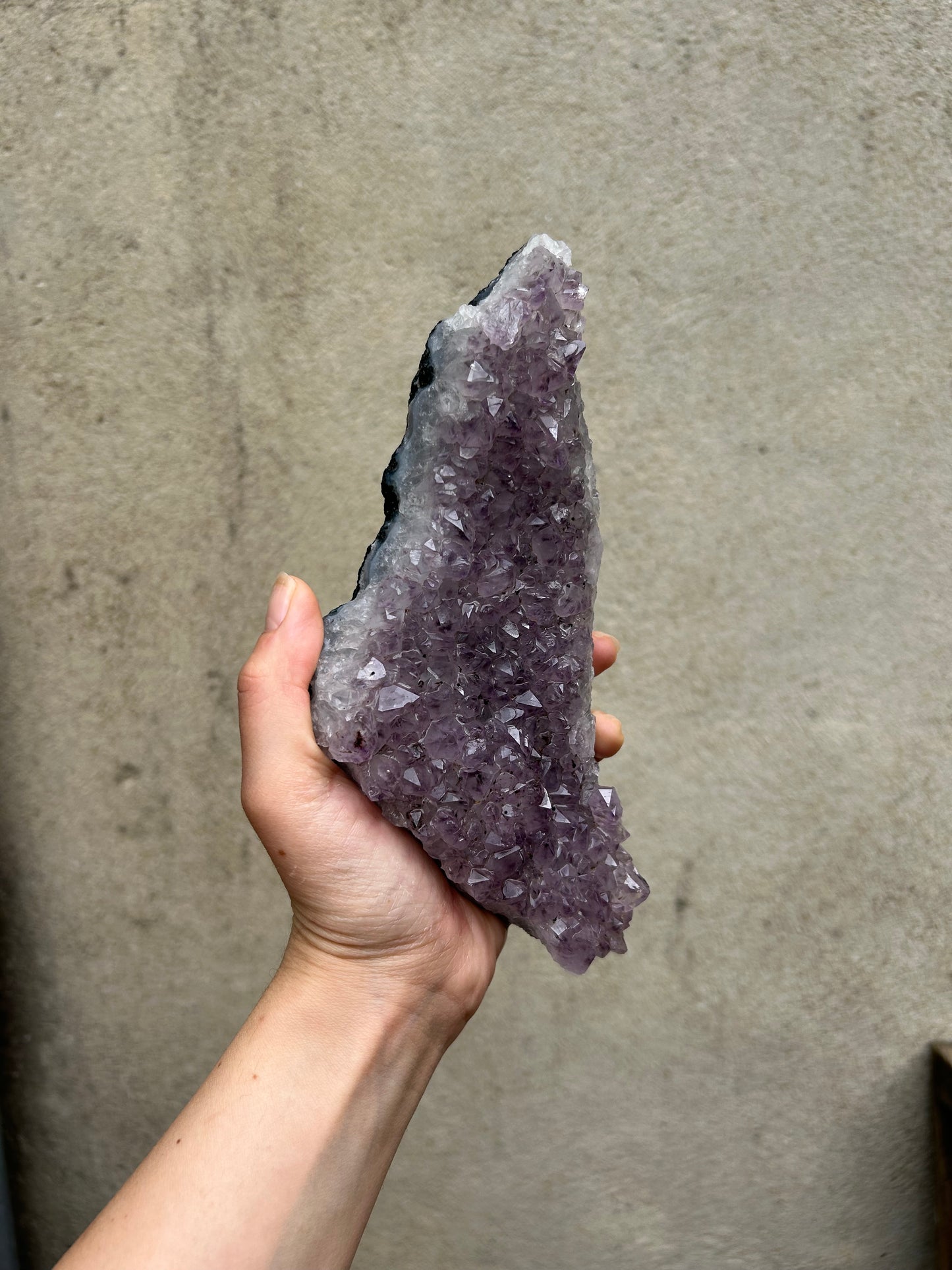 Améthyste Naturelle - Druse Cristallisée