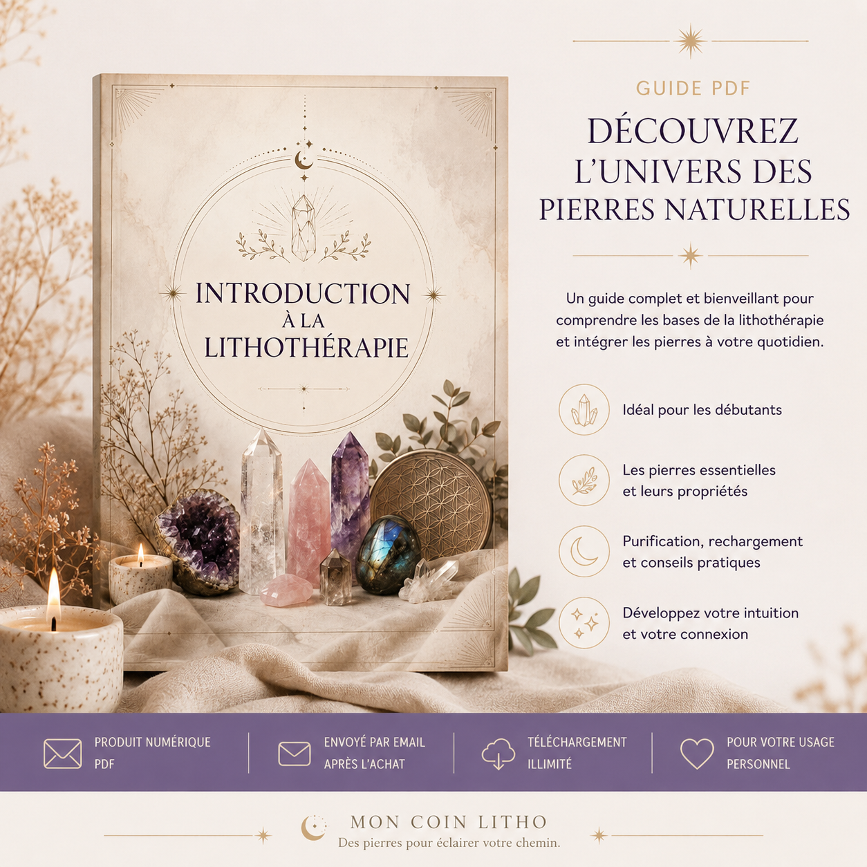 Guide : Introduction à la Lithothérapie